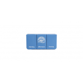 Kapsulės / tabletės talpyklė su laiko organizavimu