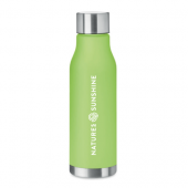 Žalios spalvos butelis su logotipu 600 ml Žalios spalvos butelis su logotipu 600 ml