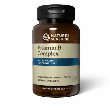 Vitaminų B kompleksas (120 kapsulių)  NSP, nuoroda 1773