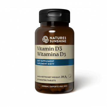 Vitaminas D3 (60 tab.)  NSP, nuoroda 1155/1155