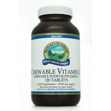 Vitamin C - Chewable 250mg  (120)  NSP, nuoroda 1581